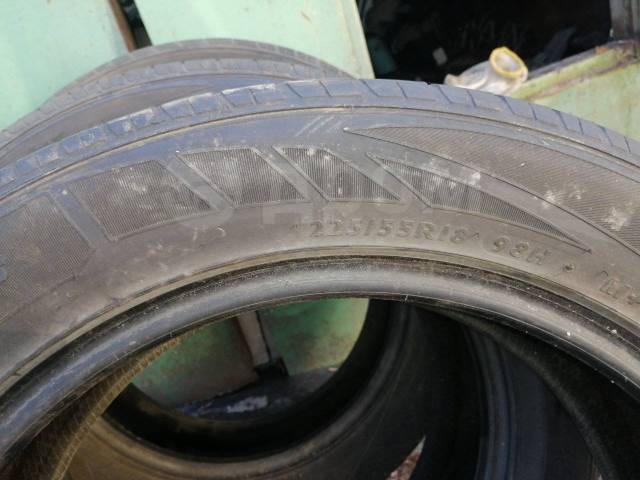 Dunlop, 225 55 R18, 18", 1 шт, 225 мм, 55 %, радиальный, летние, 60 % ...