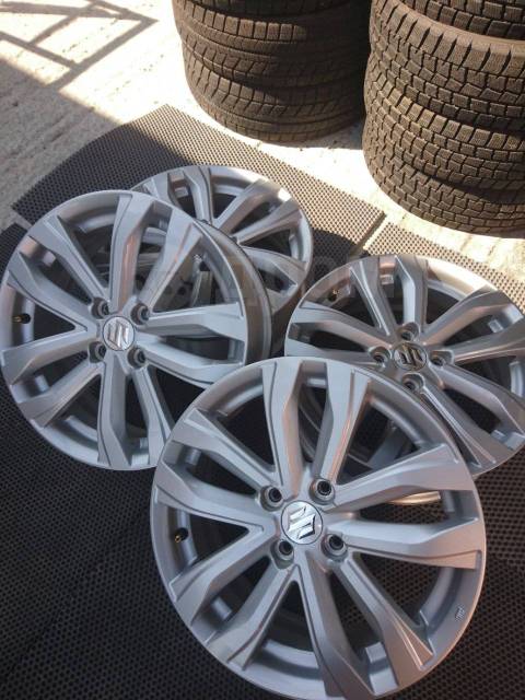 Литые диски R16 4х100 Suzuki, 16", 1 шт, 4x100, литой, 4 шт, б/у, в ...