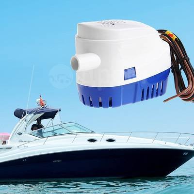 Автоматическая трюмная помпа (трюмный насос) Морская 70 л/мин, новый, в ...