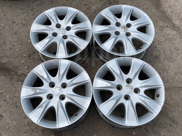 Оригинальные диски Honda 15 4x100, 15", 1 шт, литой, 4 шт, б/у, в ...