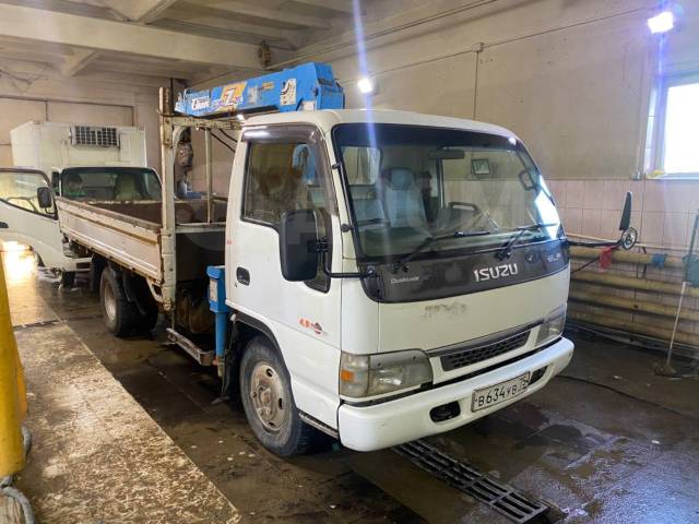 Isuzu elf манипулятор