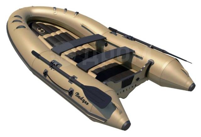 Лодка ПВХ Badger ARL420 NEW с дном низкого давления НДНД 4,2 м, 4,20 м.надувной (пвх), новый, в наличии. Цена: 98 900₽ во Владивостоке
