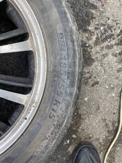 Одно колесо 185/55/15, 15", 1 шт, 185 мм, 55 %, радиальный, Bridgestone ...