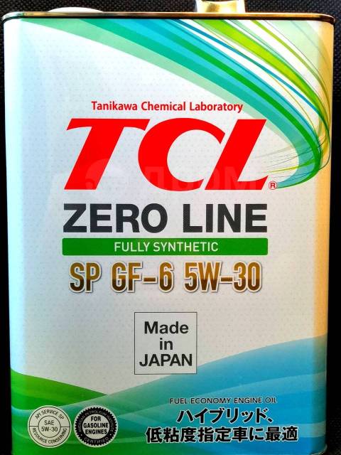  моторное TCL Zero line 5W-30 SP/GF-6.4 литра. В наличии .