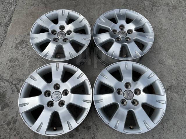 Комплект литых дисков Toyota R16, 16", 1 шт, 5x114.3, литой, 4 шт, б/у ...