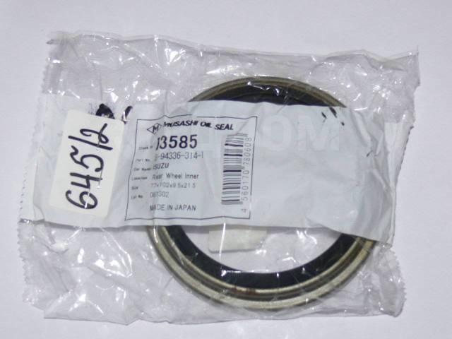 Isuzu 8 94336 314 1 I3585 77 102 9 5 21 5 550
