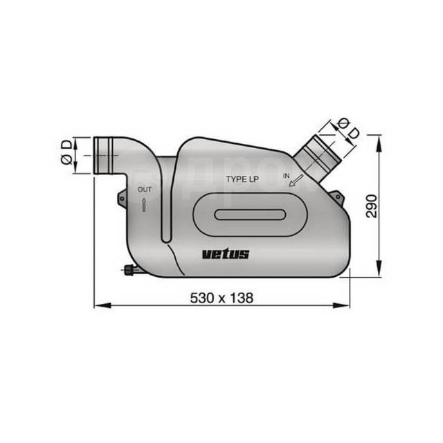  Vetus WLOCKL50S 10,5 530138290   ?50    ?50 