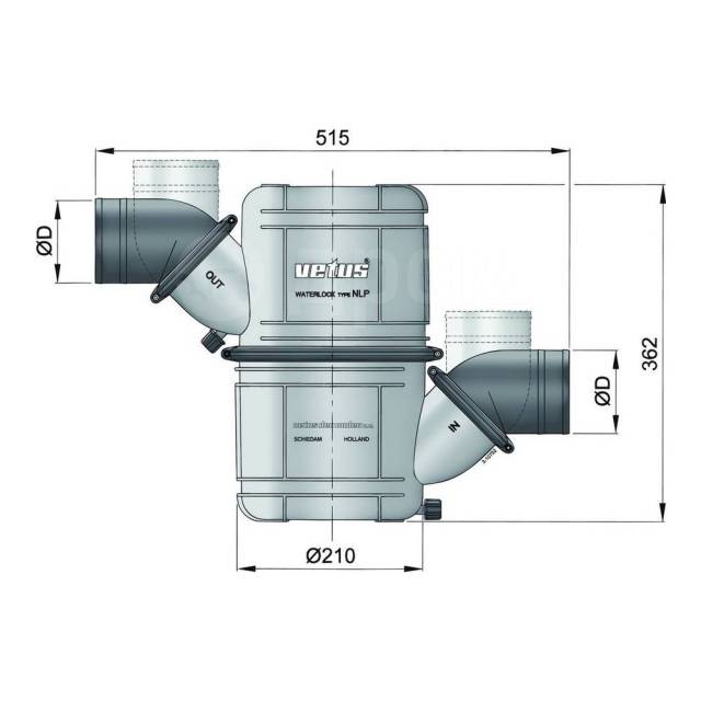    Vetus NLP60HD 180-260C  1900 10 515362210   ?60 