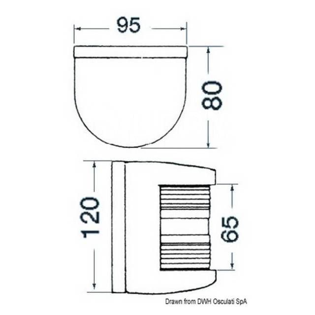   Utility 78  225 24  95 x 80 x 120          20 , Osculati 11.427.13 