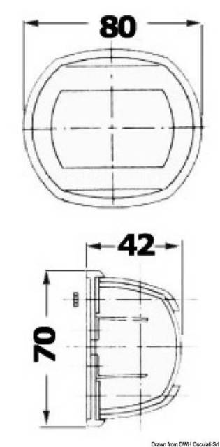    Sphera Design Compact 12 LED  112,5 12 0,8    12     , Osculati 11.448.02 ...