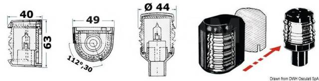   Utility Compact  225 12  5        12 , Osculati 11.412.13 