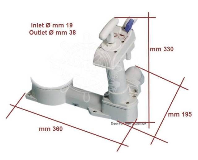          360 x 195 x 330 , Osculati 50.207.41 