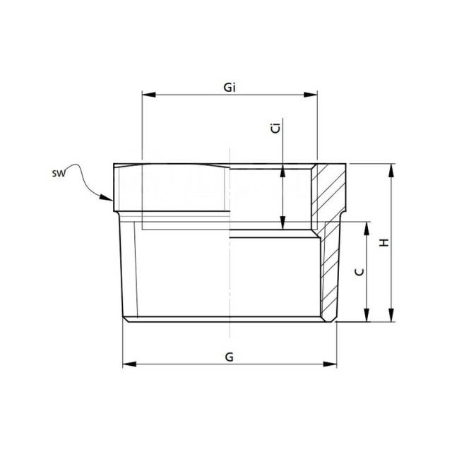     Vetus V-quipment QS050609 2" "" 1 1/2" "" 