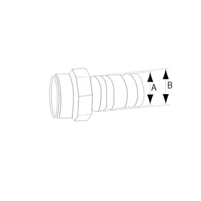       Nuova Rade 44539 BSPT 3/4 " 19 - 20 , 4  