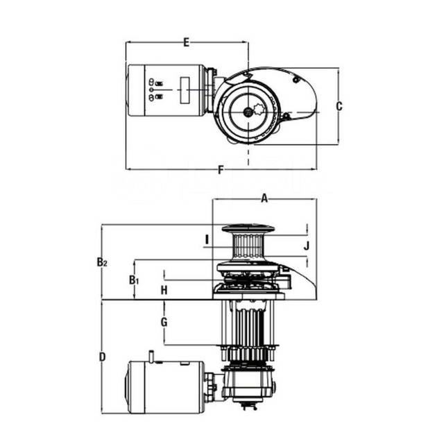     Vetus Maxwell RC10-8 P102573 12  1000  700   8   14    100  