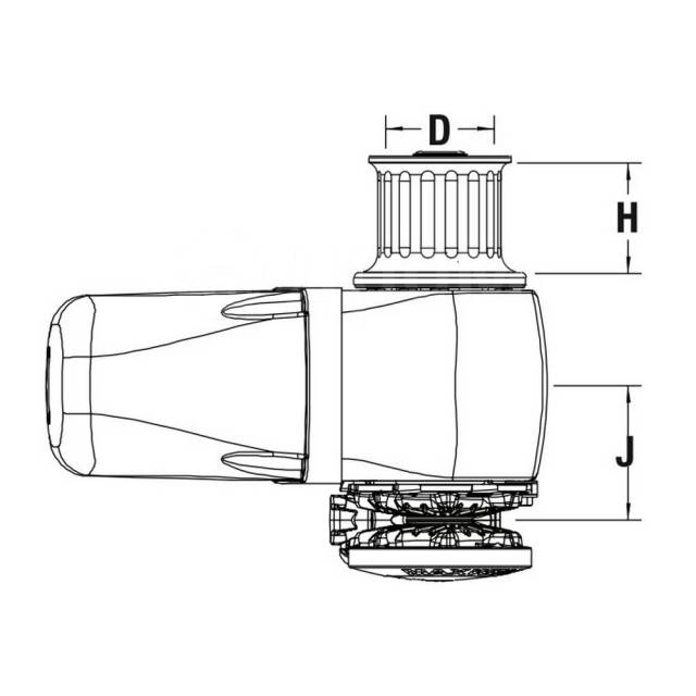      Vetus Maxwell HRC10-8 SCW P100250 138  1000  700   8   14 - 16  