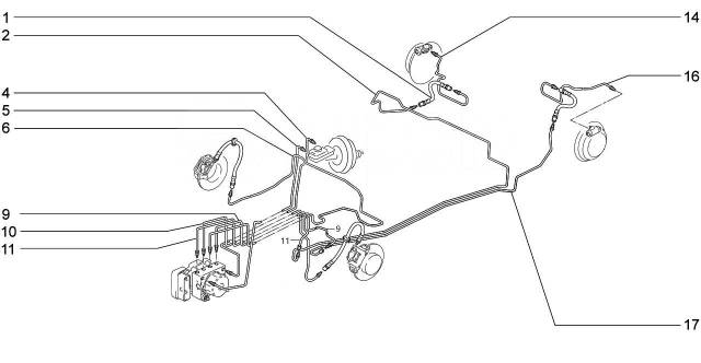 Тормозная схема калина 1. Трубка тормозная Калина 1 с АБС. Трубка тормозная 2190 с АБС. Калина 1118 трубки тормозные задние. Тормозные трубки Калина 1 без АБС.