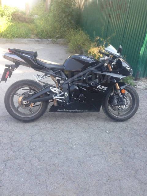 Triumph Daytona 675, 2009, 675 куб. см. 4х тактный, с пробегом, исправен, 30 000 км, бензин, спортивный. Цена: 410 000₽ в Новосибирске