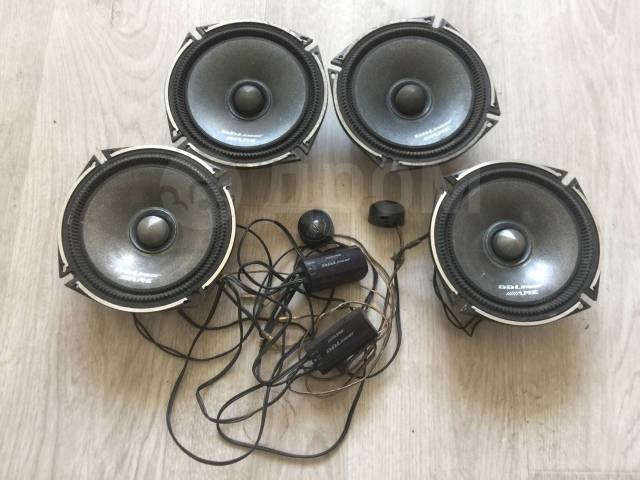 Динамики с пищалками Alpine DDL-RT17S, компонентные, среднечастотные ...