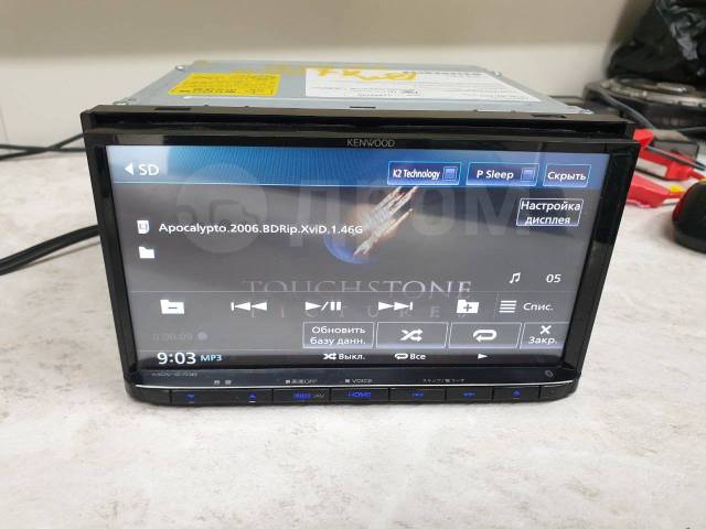 Свежий Kenwood MDV-S706 2019г. DVD SD USB Bluetooth, 2 DIN