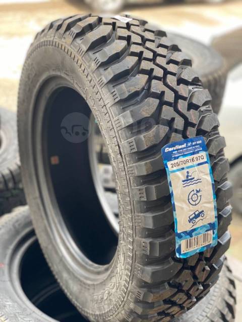Cordiant Off-Road, 205/70R16 97Q, 16", 1 шт, 205 мм, 70 %, радиальный ...