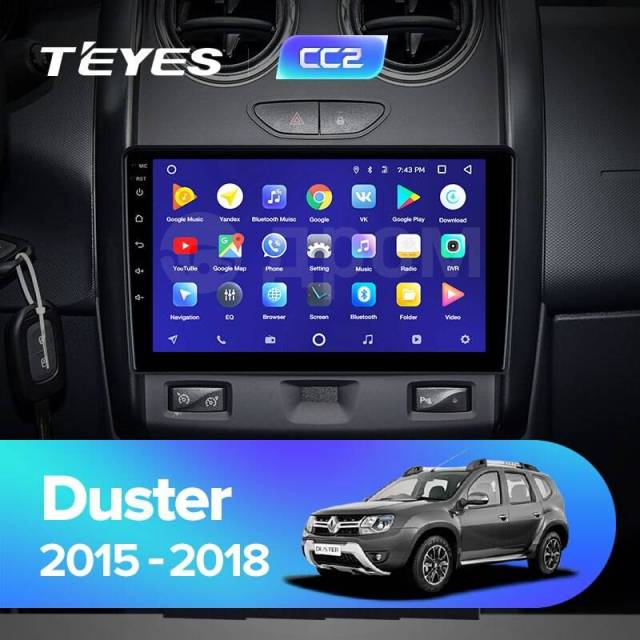 Штатная магнитола Renault Duster 2015-2020, другой, новый, в наличии ...