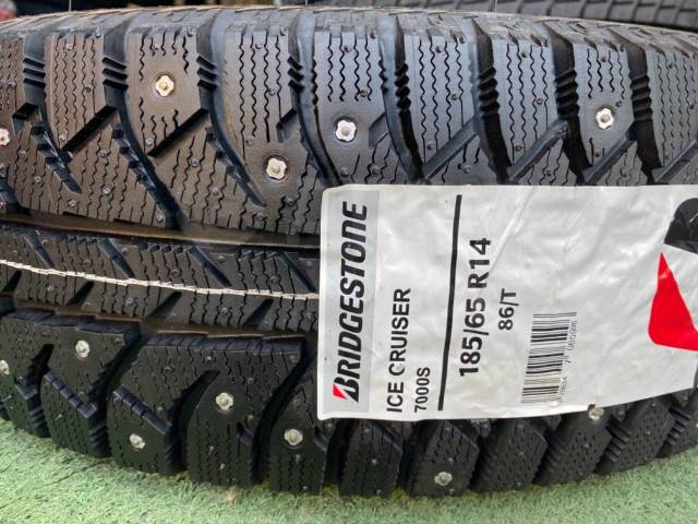 Bridgestone Ice Cruiser 7000S, 185/65 R14 86T, 14", 12 шт, 185 мм, 65 % ...