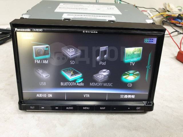 Panasonic strada CN RE04D DVD, USB, SD, Bluetooth 2017г, 2 DIN