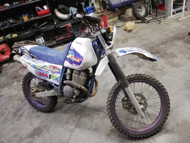 Yamaha TTR 250 скремблер