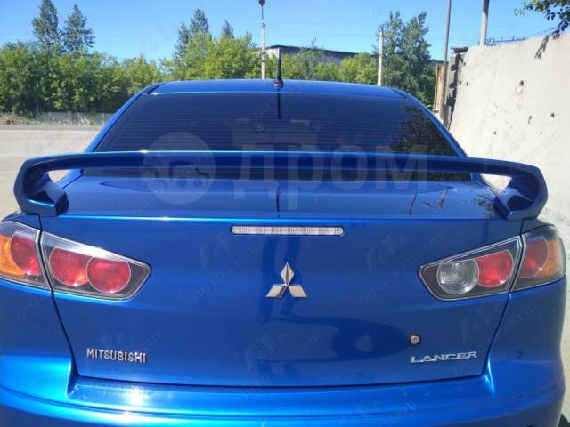 Купить Задний спойлер "Zodiak" на Mitsubishi Lancer X (Мицубиси Лансер ...