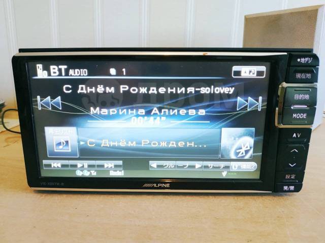 Alpine VIE-X007W-B DVD SD USB Bluetooth, другой, б/у, в наличии