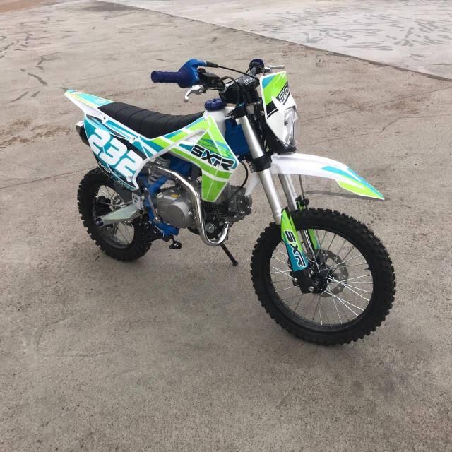 Питбайк Motoland crf125 зеленый