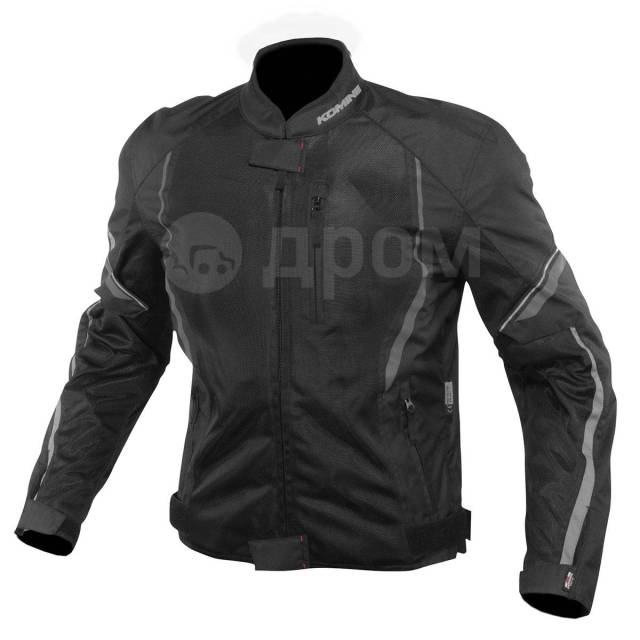  Komine JK-146 Protect Half Mesh JKT S, Black/Grey 