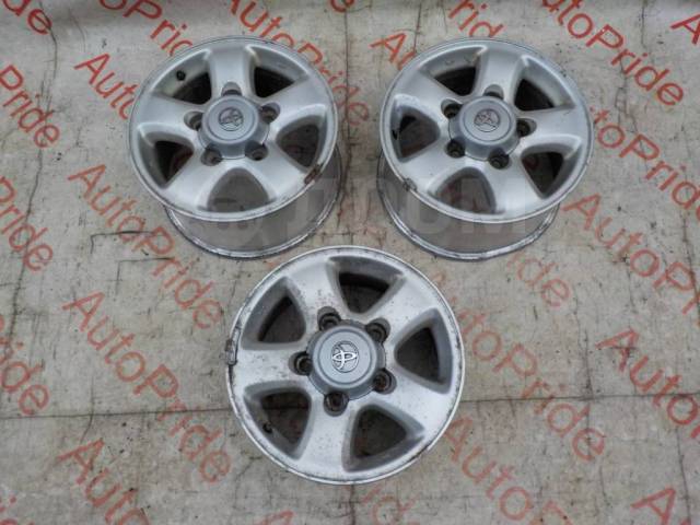 Диски Доллар R16 Lexus LX/ Toyota Land Cruiser/ ленд крузер, 16, 1 шт,  5x150, 4 шт, новый. Цена: 3 500₽ в Хабаровске