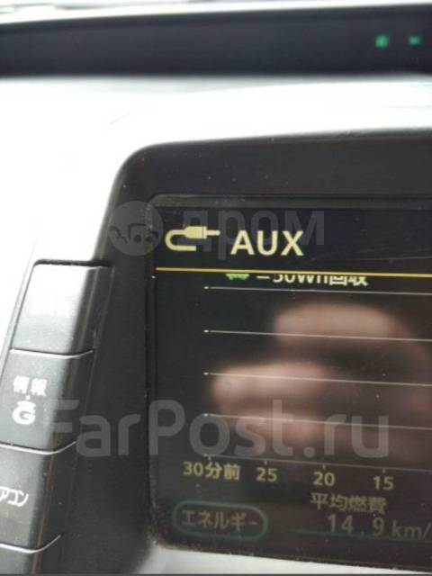 Aux на приус 20