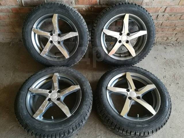 Колеса R16 4х100 Hyundai Solaris Kia Rio, 16", 1 шт, 205 мм, 55 % ...