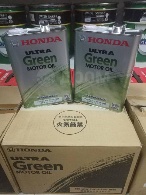 Моторное масло Honda Ultra Green OIL Hybrid 4 л. (0W-10) 08216-99974 ...