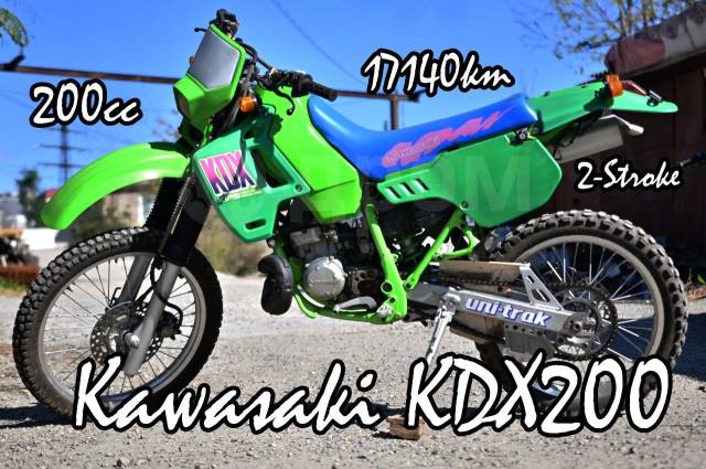 Kawasaki KDX 200. 200. ., , ,   