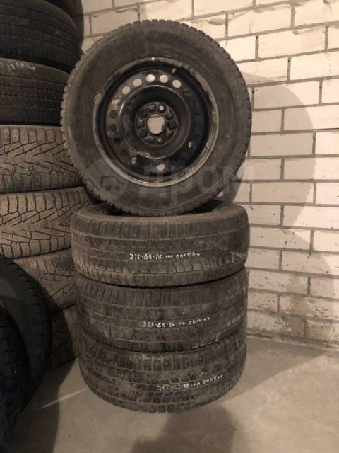 Зимняя резина на дисках 215/65R16, 16", 1 шт, 215 мм, 65 %, радиальный ...
