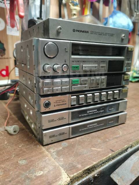 Ретро магнитола Pioneer, 2 DIN — 178x100 мм, б/у, под заказ. Цена: 20 ...