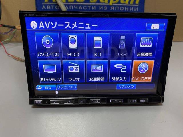 Продам Alpine VIE-X08 DVD, MP3, USB, Made in Japan