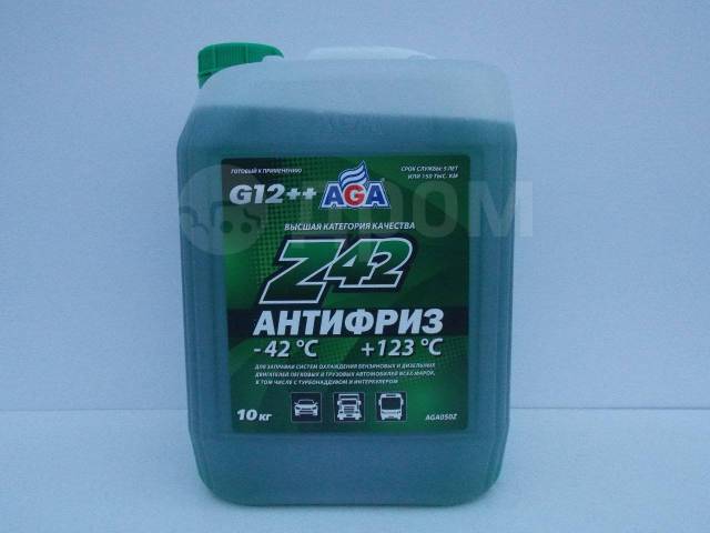 Антифриз aga зеленый 10л. Aga z42 g12. Aga z42 g12++. Антифриз z42 зеленый. Aga g12++ зеленый.