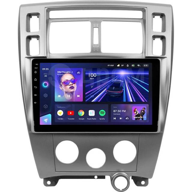 Магнитола на андроиде Hyundai Tucson 2006 - 2013 Teyes CC3, 2 DIN ...