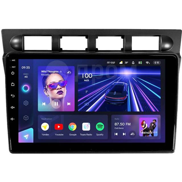Магнитола на андроиде Kia Picanto 2004 - 2007 Teyes CC3, 2 DIN ...
