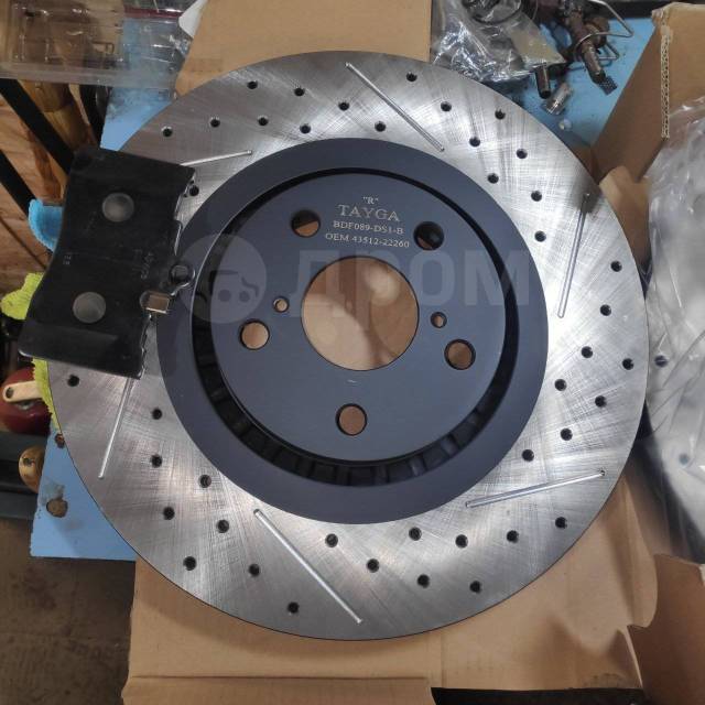 Купить Тормозные диски вентилируемые с перфорацией и слотированием ...