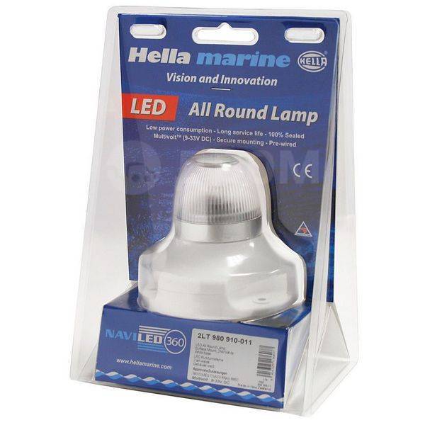    Hella Marine NaviLED 360 2LT 980 910-101  9-33  