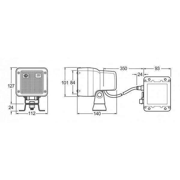   Hella Marine HID 1GA 998 534-021 12/24  42/41  3,2/1,6  