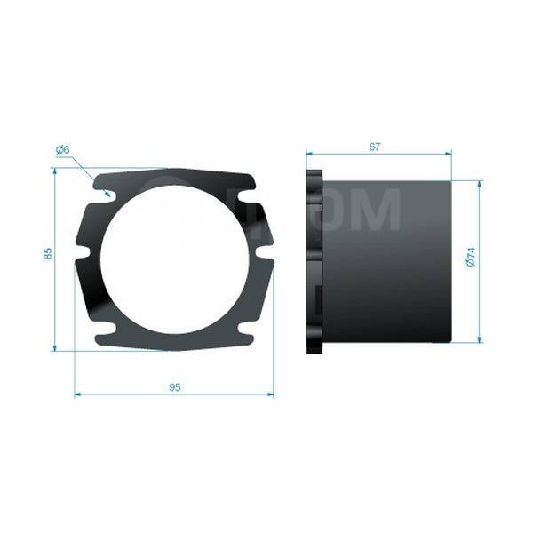        Roca 481750 95 x 85 x 67 , 4  