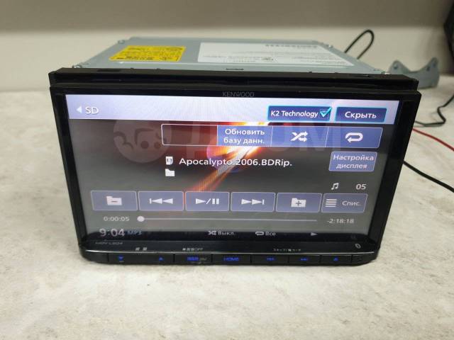 KENWOOD　MDV‐L504 Свежий Kenwood mdv L504 2017г. Русский ЯЗЫК, 2 DIN — 178x100