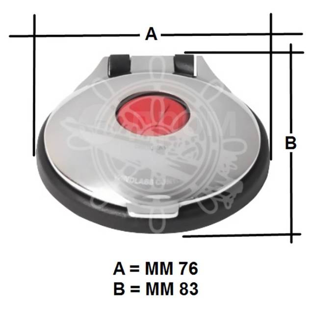         76 x 83 , Osculati 02.344.01     